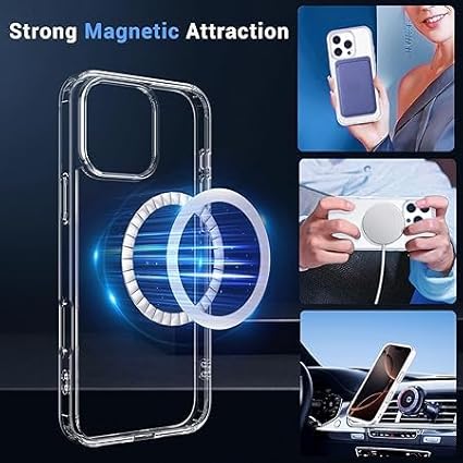 Iphone Magesafe Transparent Clear Case